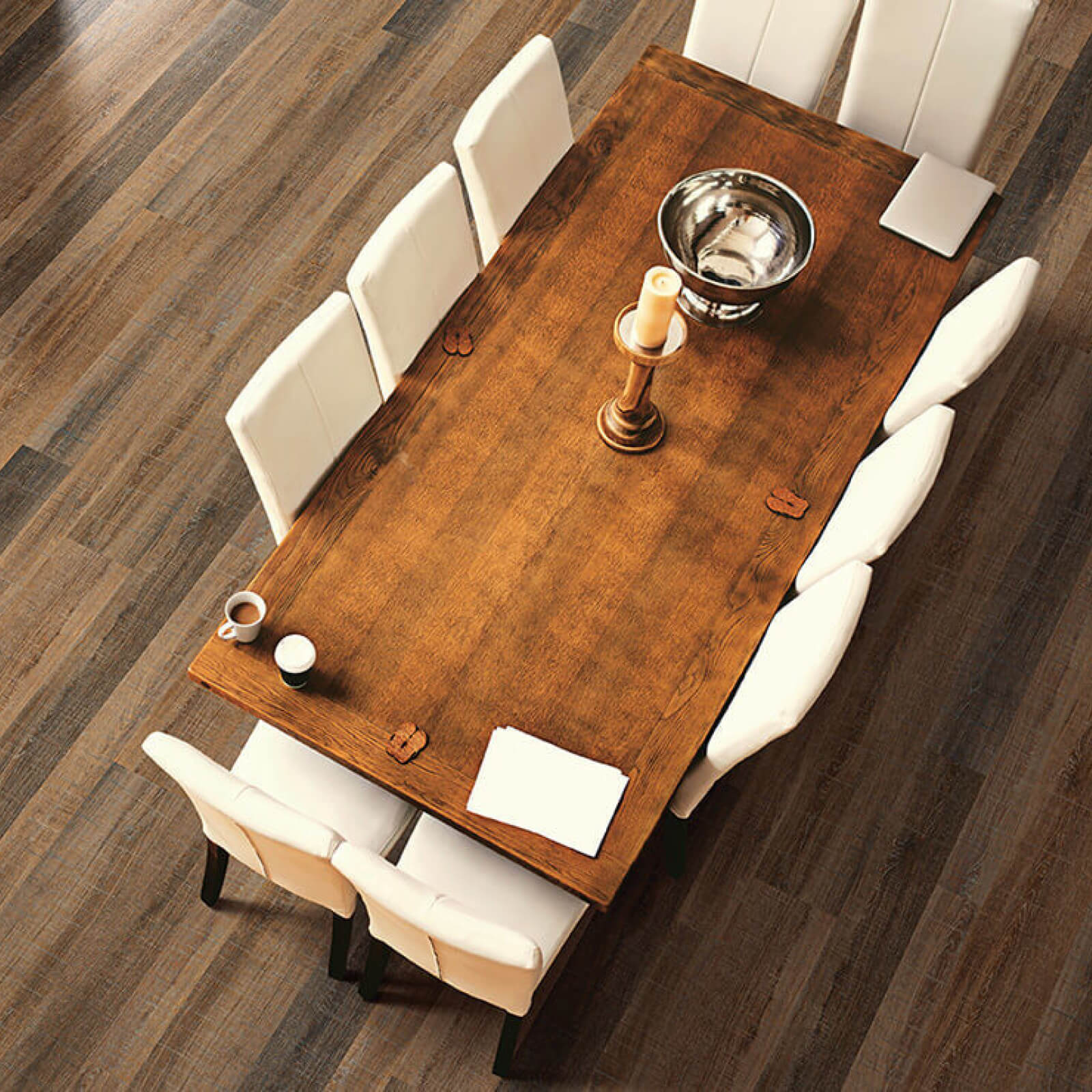 Dining area flooring | Nampa Floors